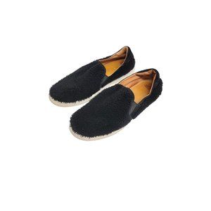 UGG Australia Ricci Women Size 9.5 Comfort Slip-On Sneaker Plush Black